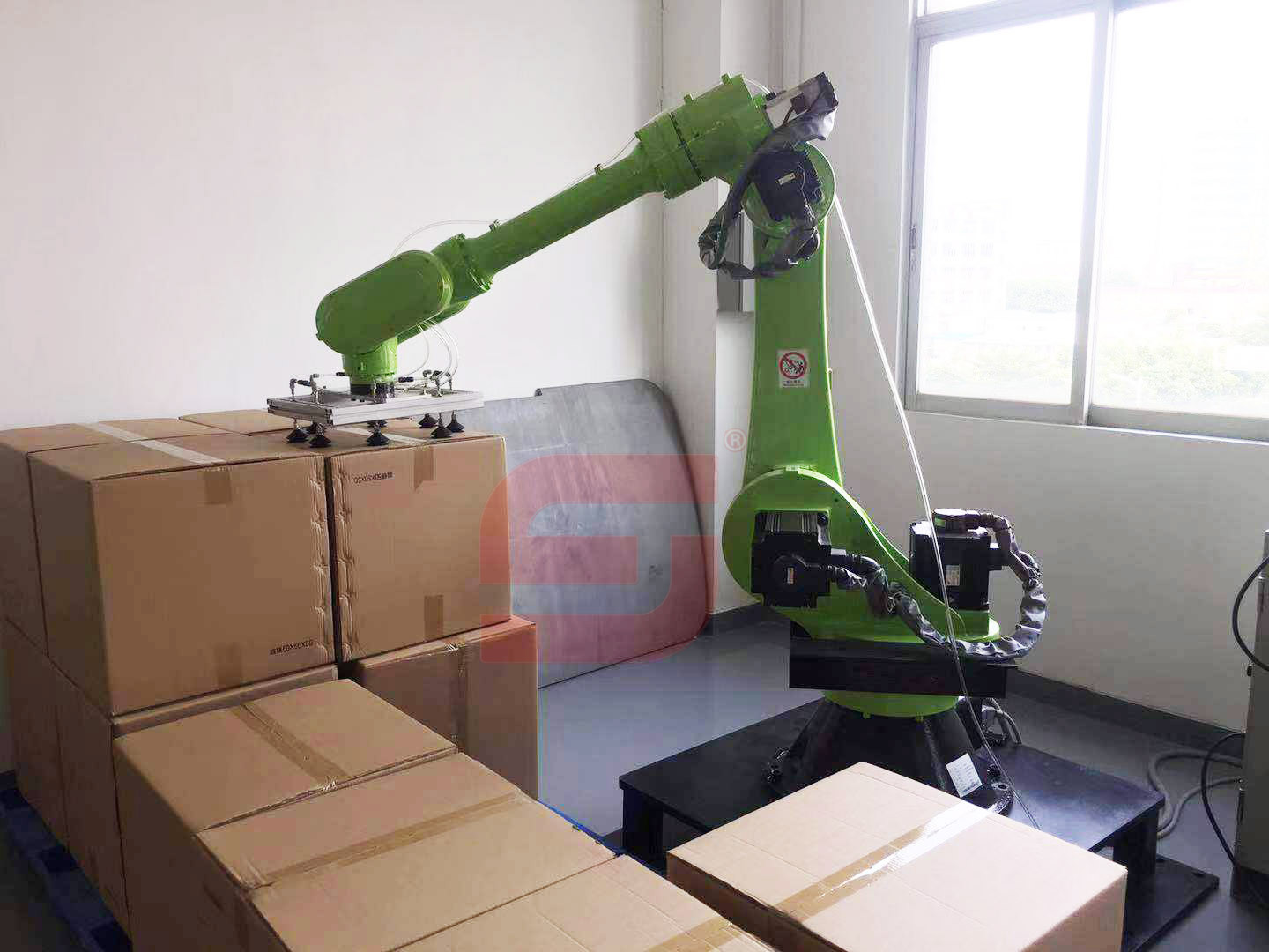 Palletizing robot industry application range