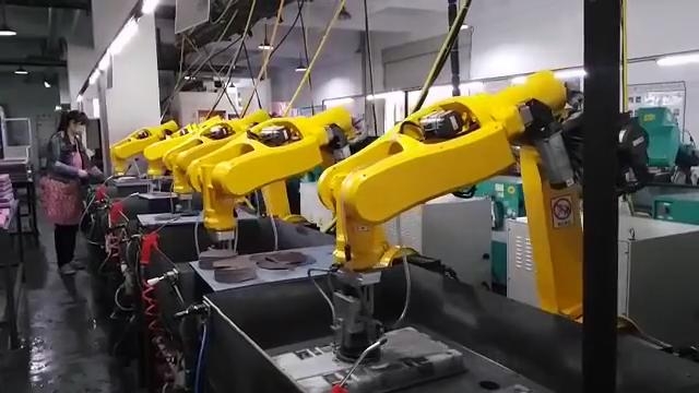打磨抛光机器人应用案例视频